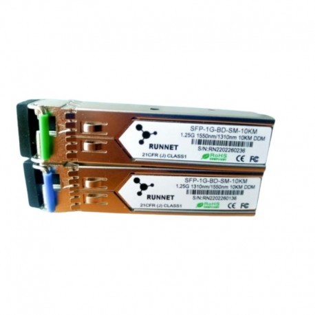 RUNNET SFP-1G-BD-SM-10KM